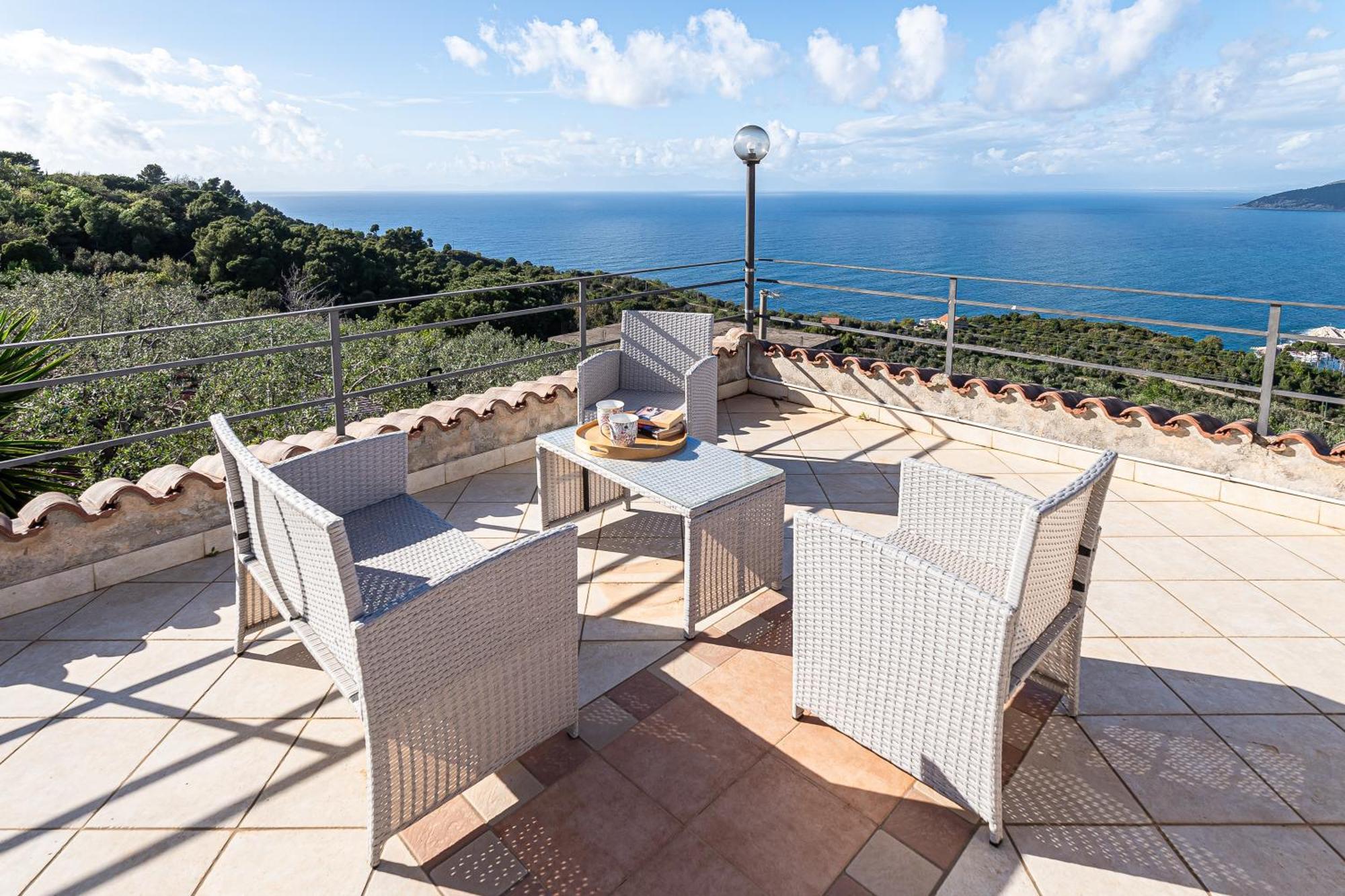 Bellezza In Cilento Panoramic Apts Castellabate Exteriör bild